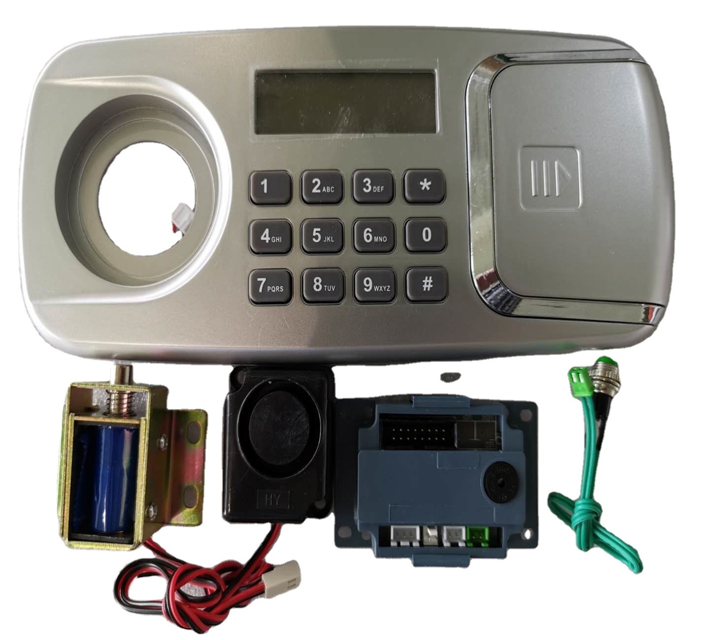 Safe lock with swing bolt LCD Display Password Combination Lock  motorized safe lock  locker password panel