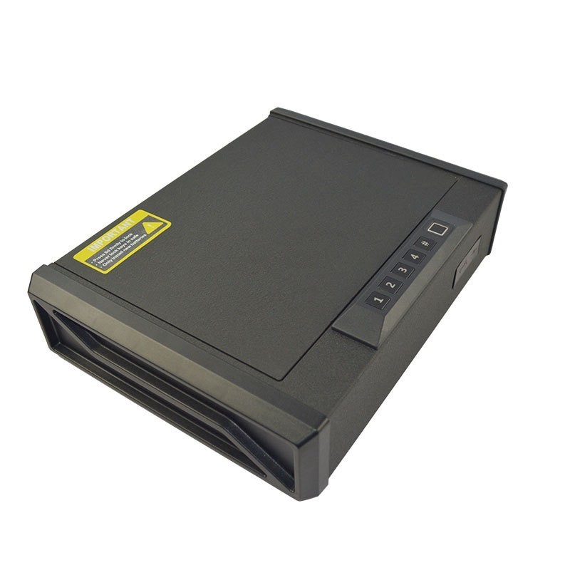 T2 Safety Device Gun Safe Box Hidden Portable Hand Gun  Safe Fingerprint Biometric Gun Safe