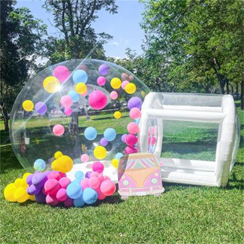 Factory Camping Tent House Outdoor  Bubble Tent Inflatable Transparent Dome Clear Bubble Tent House for camping