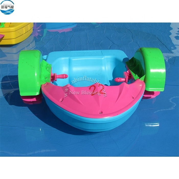 120kgs one person load weight outdoor kid hand paddle boat/ pedal boat for swimming pool