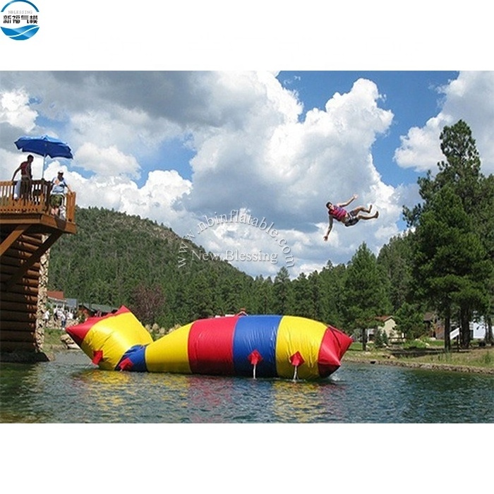 inflatable jump water blob, giant inflable pool pillow for sale