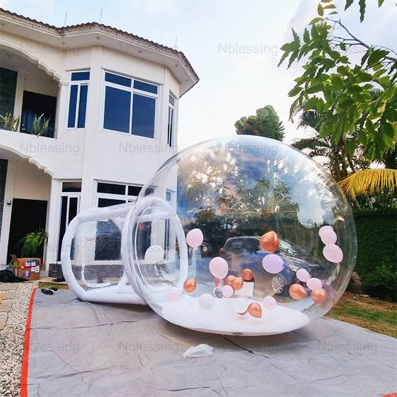 Kids Party Balloons Fun House Clear Inflatable Crystal Igloo Dome Bubble  Transparent Inflatable Balloon Bubbles House