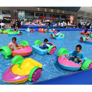 Small Hand Pedal Boat Kids Economy Hand Dragon Paddle Boats for Sale Cheap Plastic Adventure Park NB Customized Size >8 Years