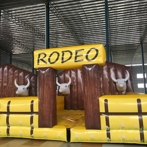 Inflatable Rodeo Bull Inflatable Rodeo Cheap Price Commercial Kids Adult Inflatable Mechanical Games Rodeo Ride Bull For Sale