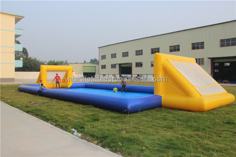 Outdoor inflatable soccer field,Inflatable Soap Soccer Arena,inflatable football pitch