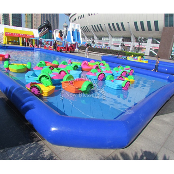 Small Hand Pedal Boat Kids Economy Hand Dragon Paddle Boats for Sale Cheap Plastic Adventure Park NB Customized Size >8 Years