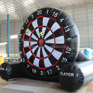 Giant inflatable soccer dart sport game,inflatable football target darts board game for sale