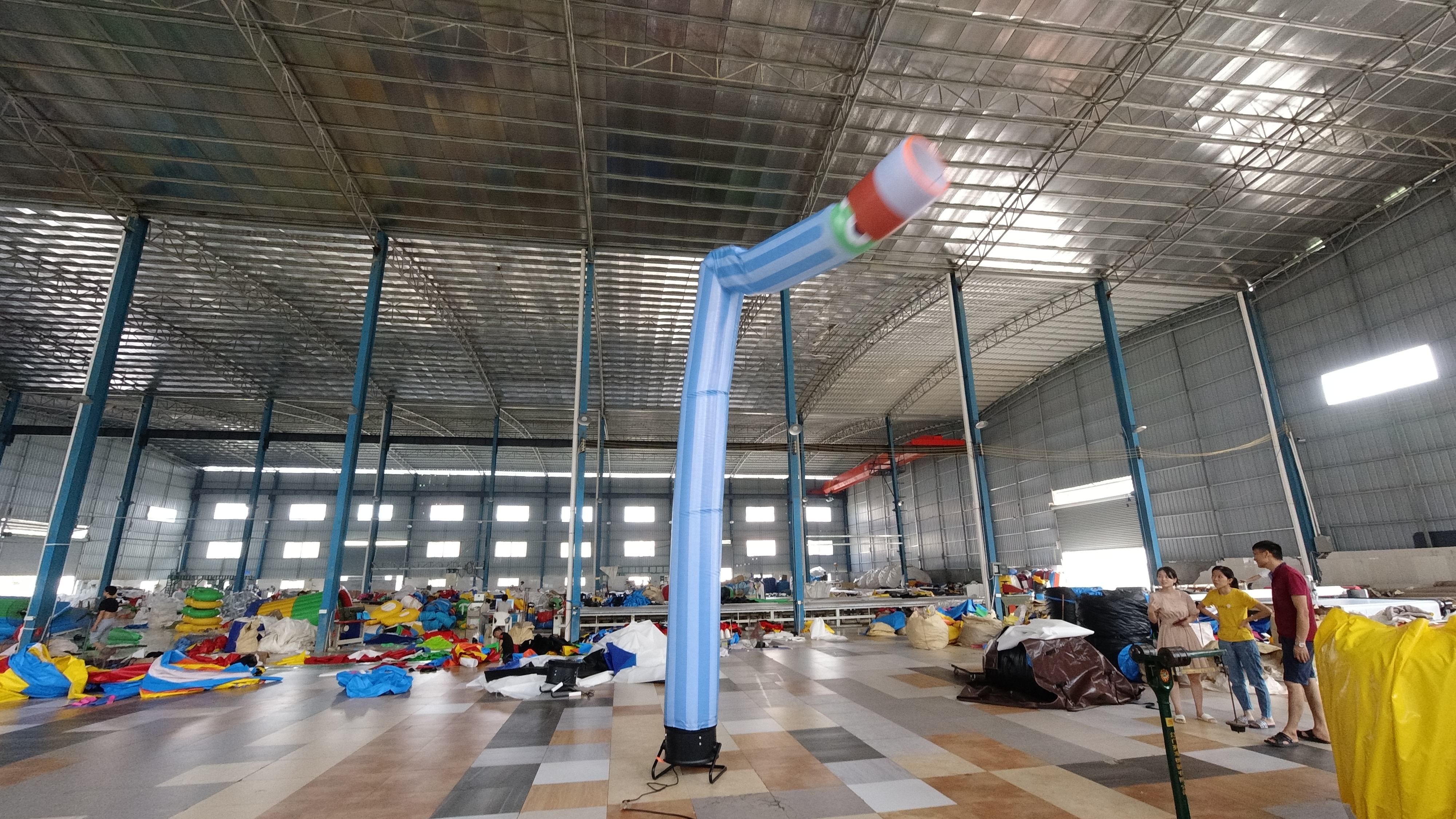 Factory supply cheap advertising fly guys moving dancing tube inflatable sky air dancer advertising equipment