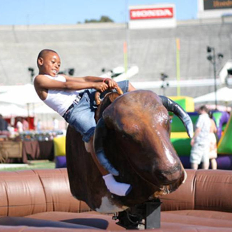 Crazy Bull Ride Machine Bull Riding Machine For Sale Customized  Inflatable Mechanical Bull