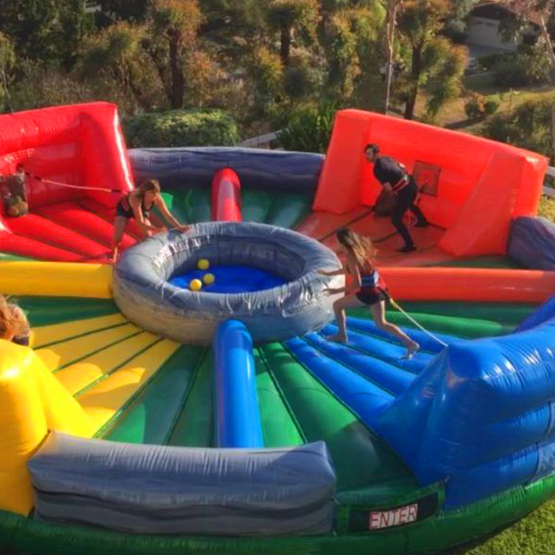 Inflatable carnival sport Interactive Games Jousting Arena Inflatable Battle Zone for adults