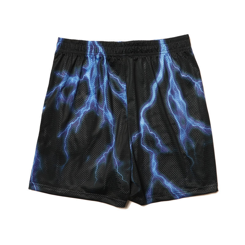 2023 New Design Sublimation Plain 90% polyester Wear Gym Blank Basketball Custom Logo Mesh Men'S Shorts