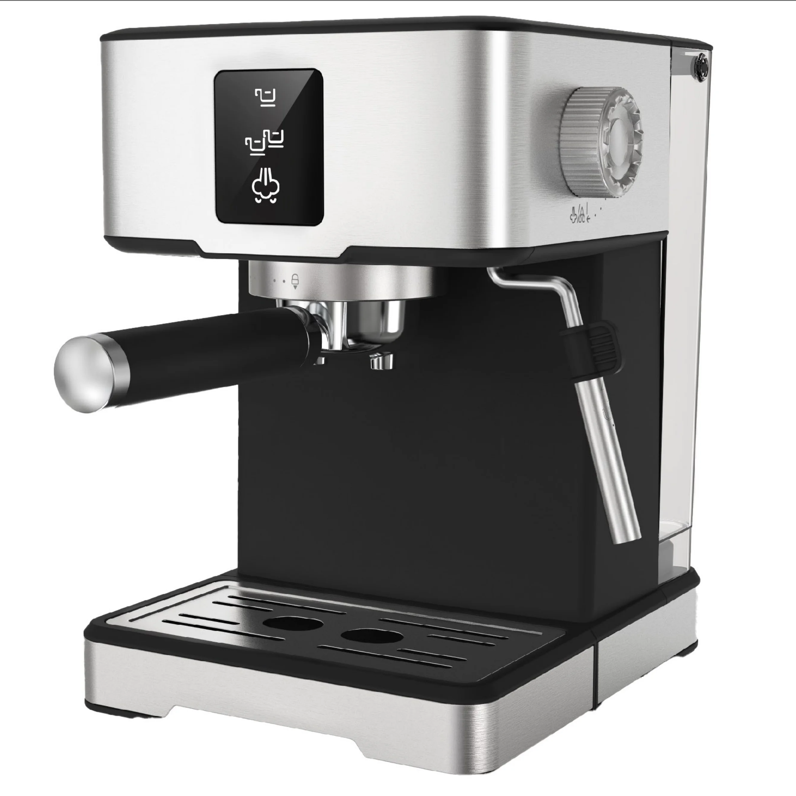 Coffee Servers Espresso Machine, Espresso Maker with Milk Frother Steam Wand, Compact Espresso Super Automatic Espresso