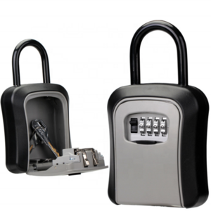 Metal Smart Mini Small Wall Mounted Key Safe With Combination Lock Key Storage Lock Box