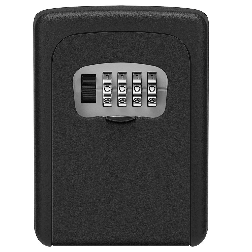 Top Security 4 Digit Combination Aluminum Alloy Safe Key Storage Lock Box