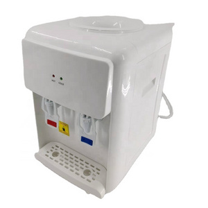 Smart Wholesale  Cheap Price Table Top Plastic  Two Tags Smart Tankless Normal Hot Water Dispenser