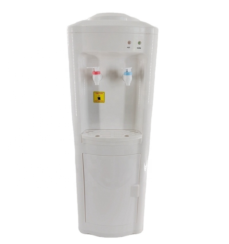 Factory Freestanding Hot And Normal Water Bottled Top Water Dispenser With Storage Cabinet