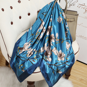 Factory Direct New Silk Scarf Female Mother Gauze Sunscreen Wild Scarf Summer Thin Long Shawl