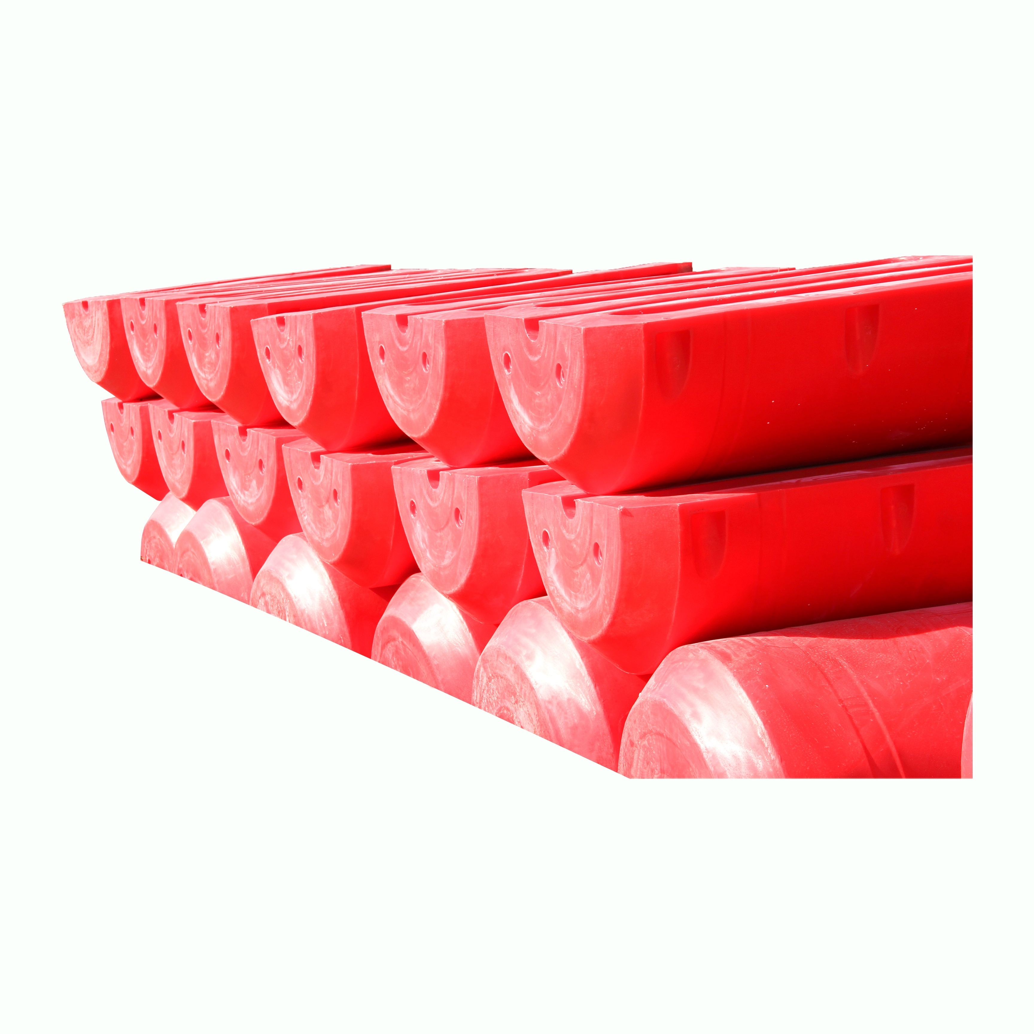 High Quality Plastic Floating Pontoon Bridge PE Pontoon Float Dredging Floating Buoys