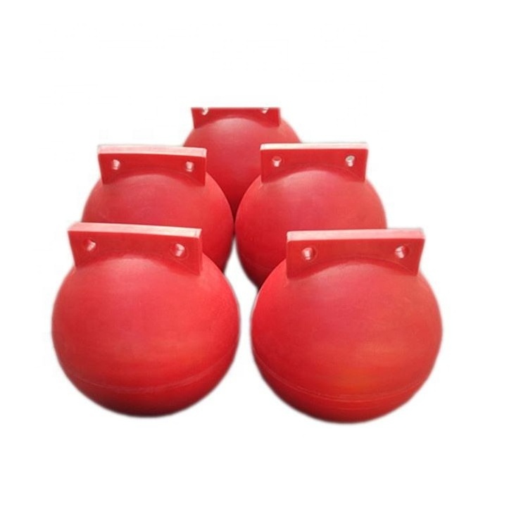 Barrier floats/surface marker bouy plastic round float buoy ball