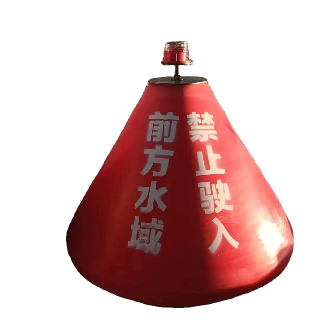 Customized marine floater buoy floating pontoon with float buoy light