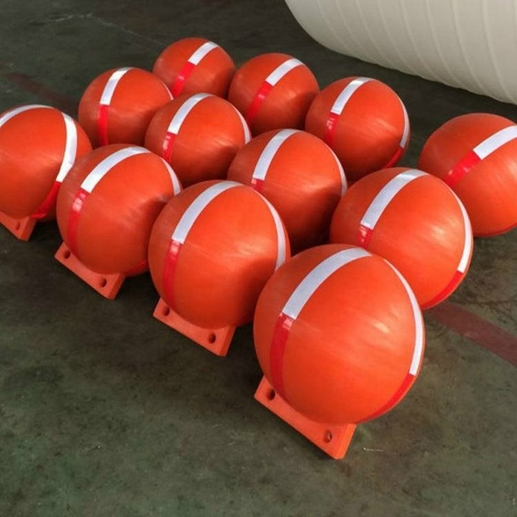 Barrier floats/surface marker bouy plastic round float buoy ball