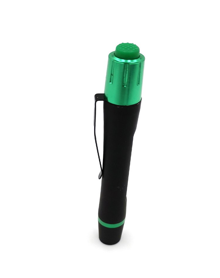 Rubber coating LED Medical Penlight LED Aluminum pocket small doctor torch flashlight