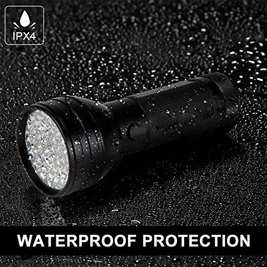 Professional 51 Bulbs Black Light Torch Aluminum LED UV Flashlights Detector For Dog Urine Bed Bug Flashlight