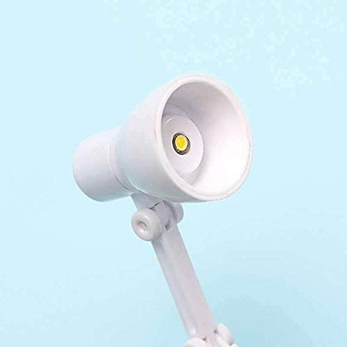 LED Folding Desk Lamp Creative Mini Children's Warm Color Eye Protection Student Reading Light Portable Clip Small Night Light