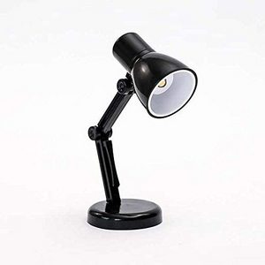 LED Folding Desk Lamp Creative Mini Children's Warm Color Eye Protection Student Reading Light Portable Clip Small Night Light