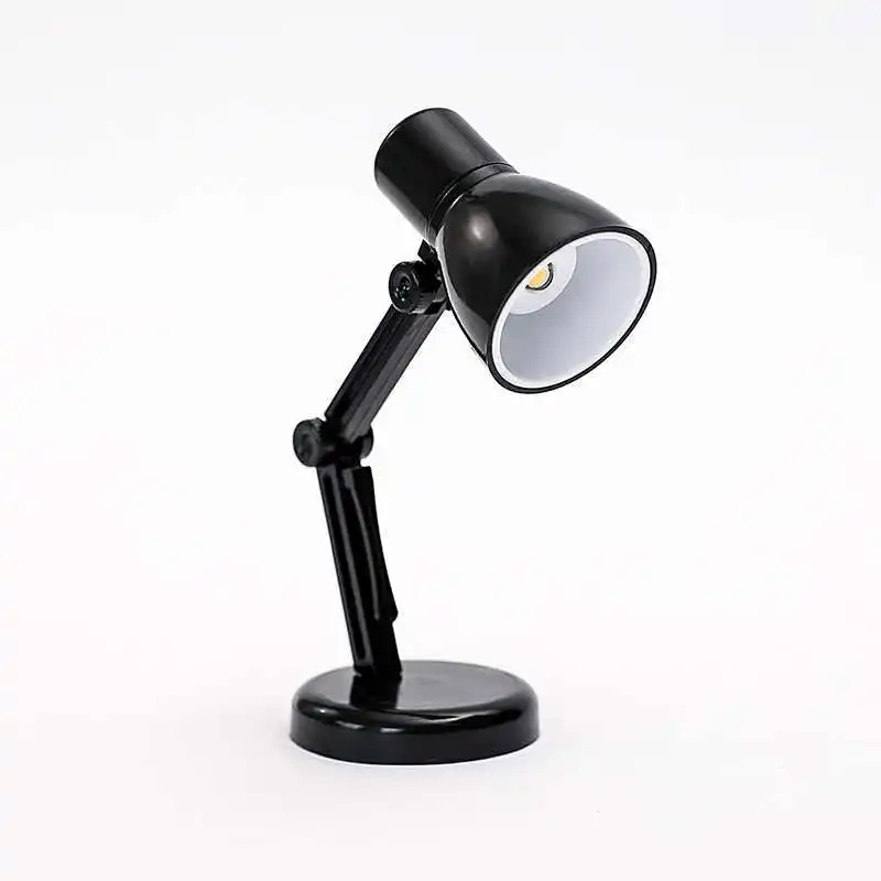 LED Mini Table Lamp Fold-able Night Reading Book Lamps for Home Room Travel Portable Eye Protections Lights