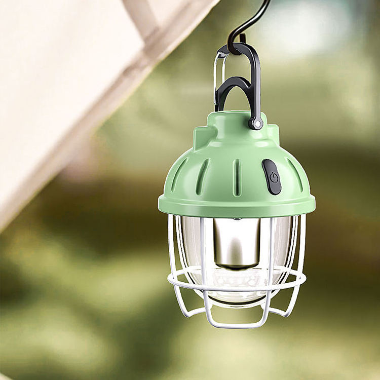 Outdoor Multifunctional Retro rechargeable lantern garden led camping light With hook