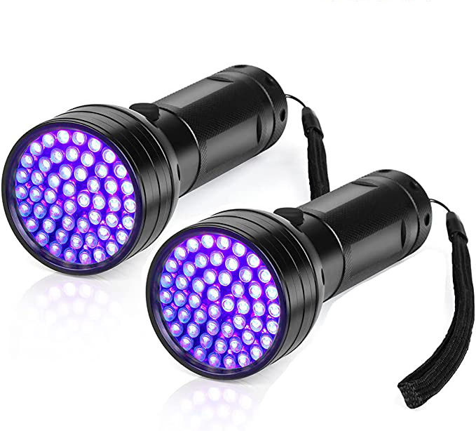 New Arrival Night Vision 51 LED Ultra Violet Scorpion Hunting Torch UV LED Flashlight Black Light