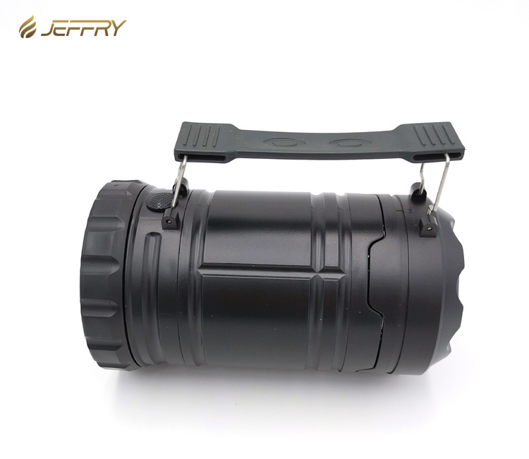 Dry Battery Powered Pop Up COB camping lantern LED Camping flashlight COB camping light