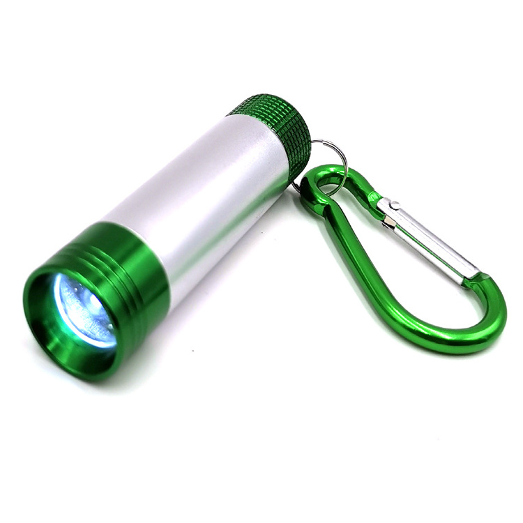 Promotional Keychain Flashlight Keyring Mini Torch Zoomable Pocket Led Keychain Flashlight for Camping