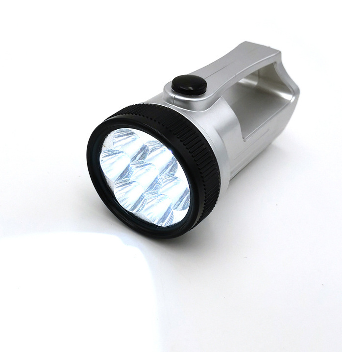 cheap Plastic 7 led flashlight work light torch 5 LED Double ways light LED flashlight