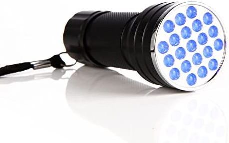 Hot Selling Ultra Violet 21 LED UV Flashlight Black Light Pet Urine Odor Stain Detector 395nm UV Flashlight