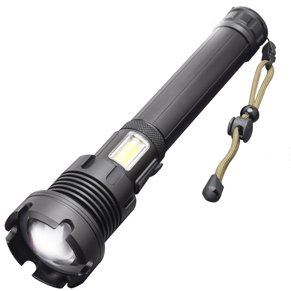 Most Powerful Torch light XHP90 Long Distance led torch tactical white with red light 7 modes USB rechargeable Flashlight