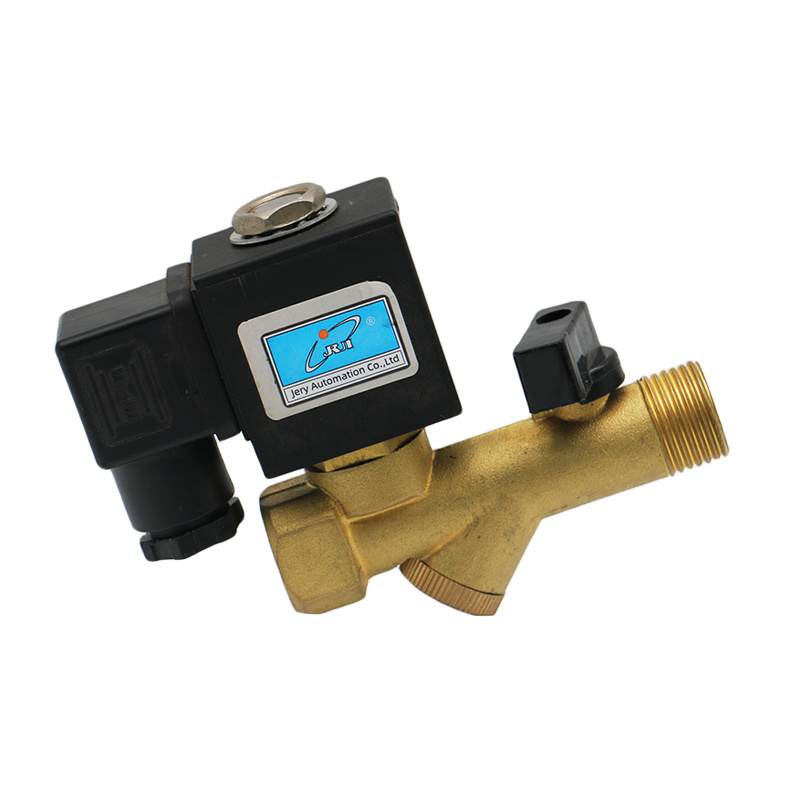 2/2 Way Pneumatic Water Auto Electronic Drain Solenoid Valve With Timer OPT-A/OPT-B