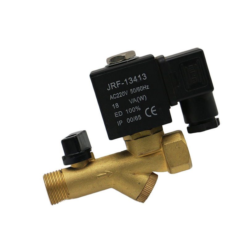 2/2 Way Pneumatic Water Auto Electronic Drain Solenoid Valve With Timer OPT-A/OPT-B