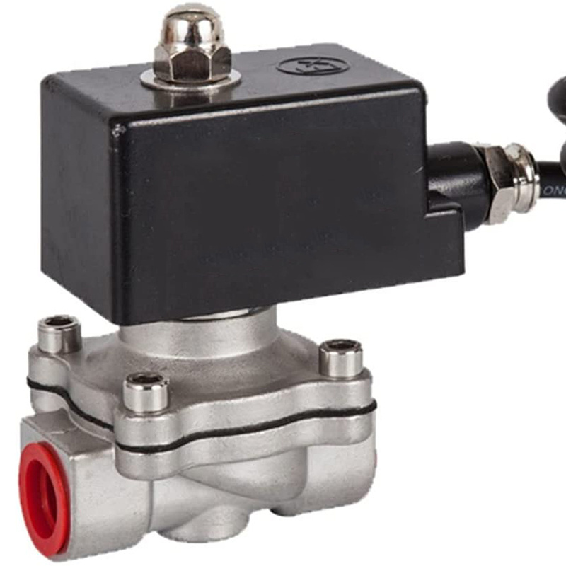 2W200-20 brass material 10, 16 bar normally closed gas natural gas control valve explosion proof solenoid valve