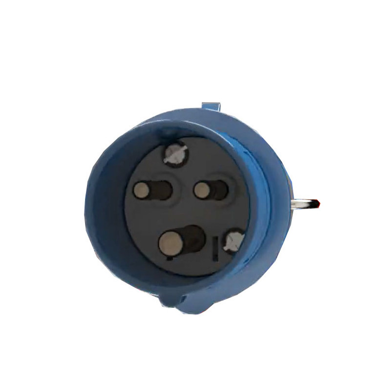 CEE IEC International Industrial straight Plug and Socket 3P 16A 230V IP44 Waterproof Plug Industrial plug