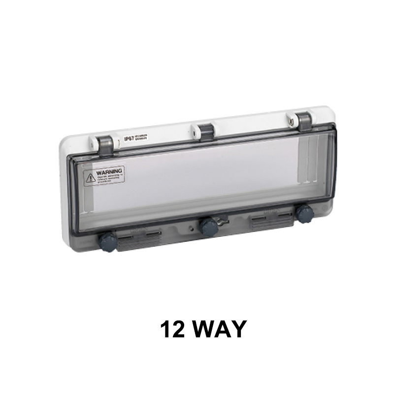 IP67 Waterproof industrial Enclosure Transparent Protection plastic distribution Box Window Hood Cover