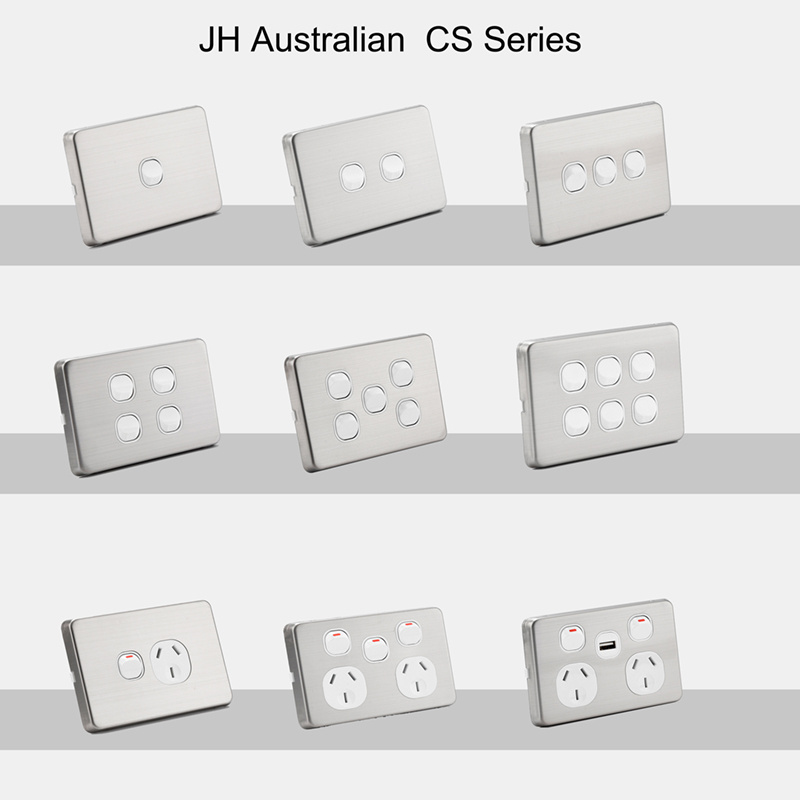 Australian Standard SAA 2 Gang 2 Way Light Wall thumb switch