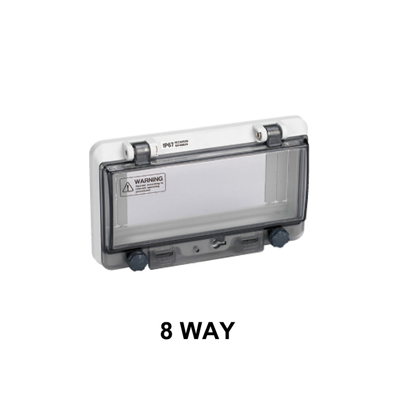 IP67 Waterproof industrial Enclosure Transparent Protection plastic distribution Box Window Hood Cover