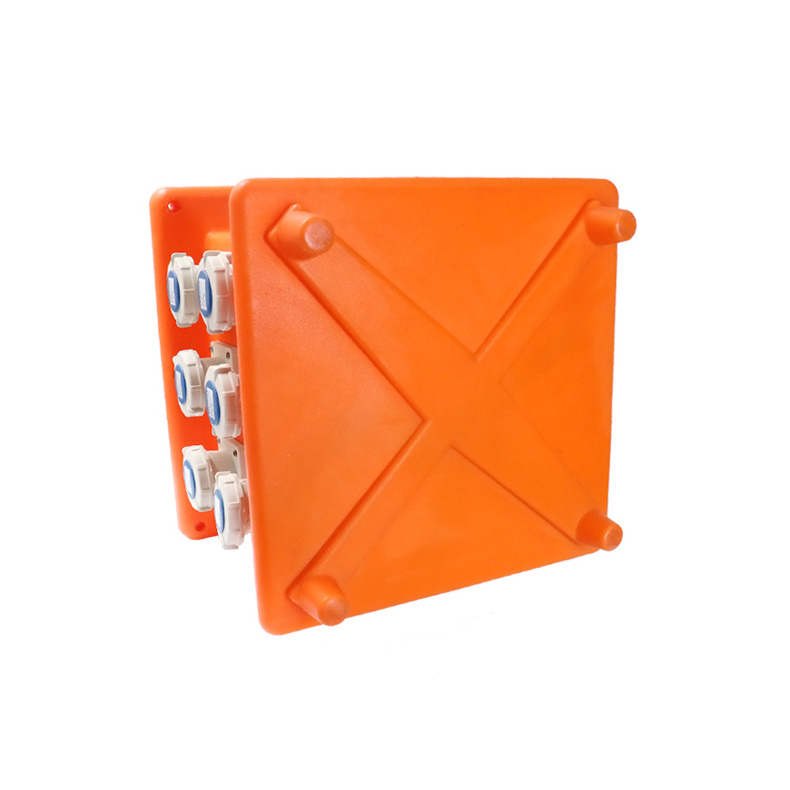 CE industrial IP67 electrical type of portable 63amps 3 phase power distribution board box