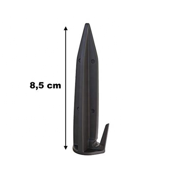 Garden Wire Black 8.5cm Pegs plastic nail