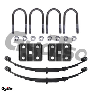 3500 lbs Single Trailer Axle Suspension Kit  Leaf Springs  with U bolt Kit