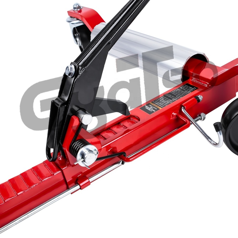 Wheel Dolly Car Skate, Heavy Duty Vehicle Positioning with Ratchet Foot Pedal, Ratchet Type Tire Skate go Jack for Car Truck