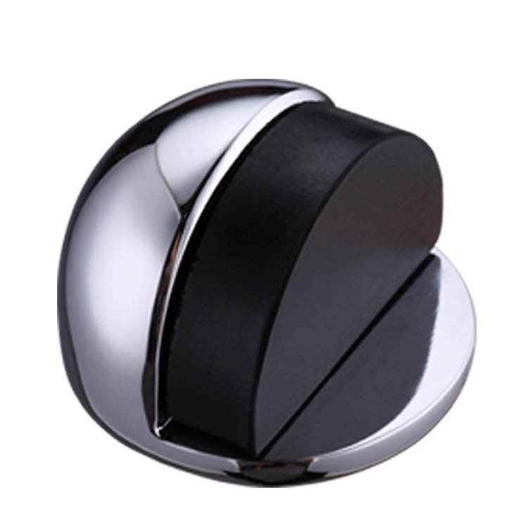 Modern Sand Stainless Steel Bright Chrome Gold Magnetic Door Stopper