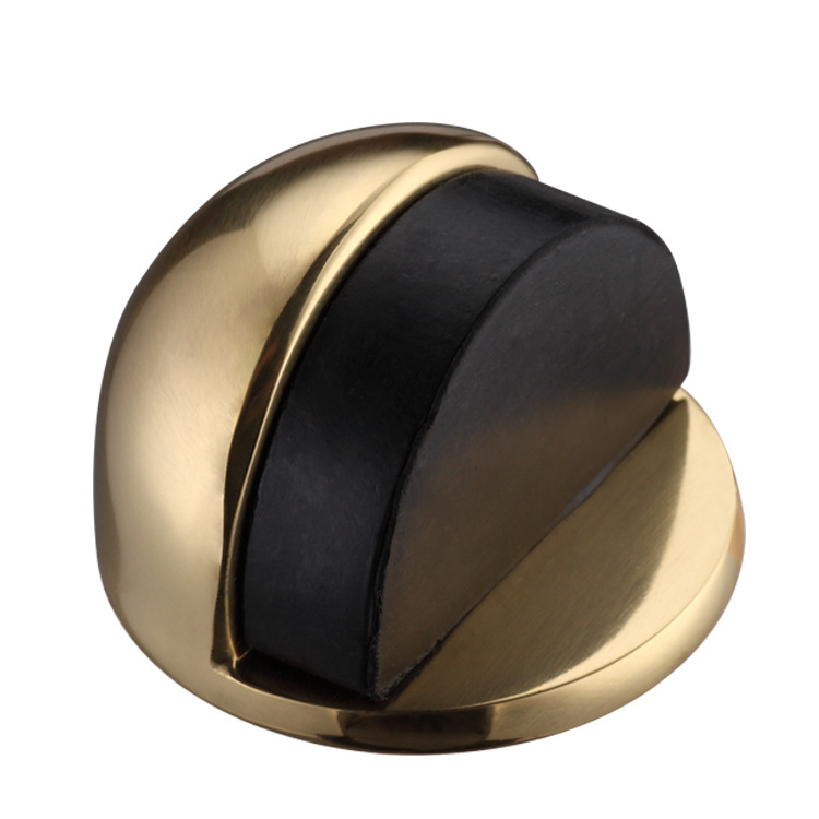 Modern Sand Stainless Steel Bright Chrome Gold Magnetic Door Stopper